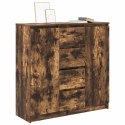 VidaXL Komoda z szufladami Dąb wędzony 100,5x35x98,5 cm Drewno klejone
