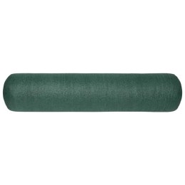VidaXL Siatka cieniująca, zielona, 1x50 m, HDPE, 150 g/m²