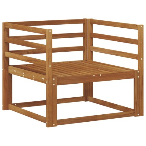 VidaXL Środkowa sofa ogrodowa Lite Drewno Akacji Naturalny