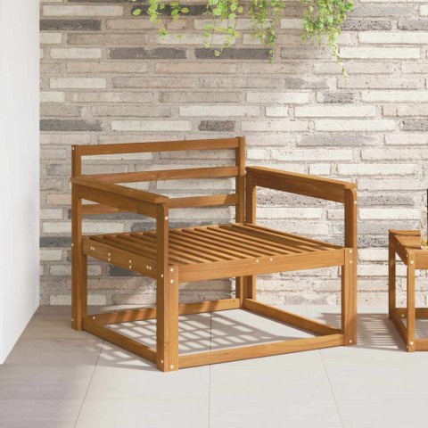 VidaXL Środkowa sofa ogrodowa Lite Drewno Akacji Naturalny