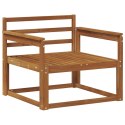 VidaXL Środkowa sofa ogrodowa Lite Drewno Akacji Naturalny