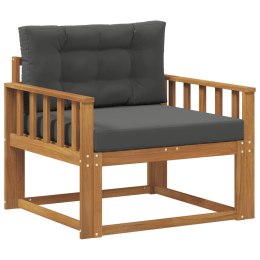 VidaXL Środkowa sofa ogrodowa Lite Drewno Akacji Naturalny