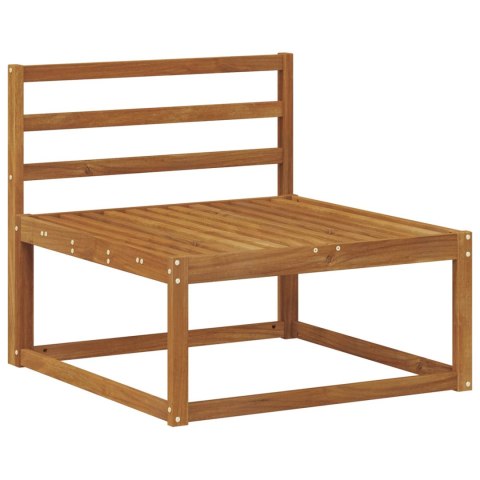 VidaXL Zestaw sof na zewnątrz 3 pcs Naturalny Lite Drewno Akacji