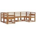 VidaXL Zestaw sof na zewnątrz 6 pcs Naturalny Lite Drewno Akacji
