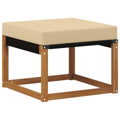 VidaXL Zestaw sof na zewnątrz z poduszką 7 pcs Naturalny i Beżowy