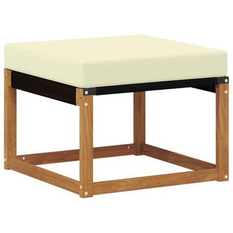 VidaXL Zestaw sof na zewnątrz z poduszką 7 pcs Naturalny i Kremowy