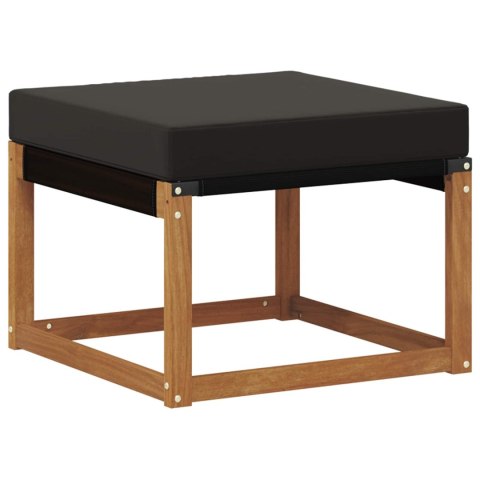 VidaXL Zestaw sof na zewnątrz z poduszką 9 pcs Naturalny i czarny