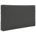 VidaXL Poduszka do sofy na zewnątrz 2 pcs Antracyt Poliester