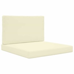 VidaXL Poduszka do sofy na zewnątrz 2 pcs Kremowy Poliester