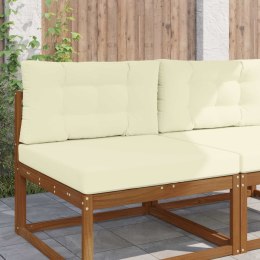 VidaXL Poduszka do sofy na zewnątrz 2 pcs Kremowy Poliester