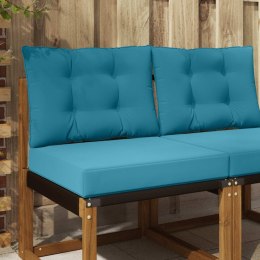 VidaXL Poduszka do sofy na zewnątrz 2 pcs Niebieski królewski