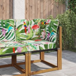 VidaXL Poduszka do sofy na zewnątrz 3 pcs kolorowy Poliester