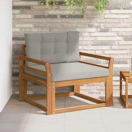 VidaXL Środkowa sofa ogrodowa Lite Drewno Akacji Naturalny