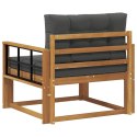 VidaXL Środkowa sofa ogrodowa Lite Drewno Akacji Naturalny