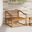 VidaXL Środkowa sofa ogrodowa Lite Drewno Akacji Naturalny