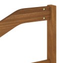 VidaXL Środkowa sofa ogrodowa Lite Drewno Akacji Naturalny