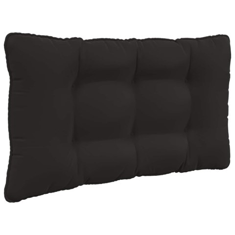 VidaXL Poduszka do sofy na zewnątrz 2 pcs Czarny Poliester