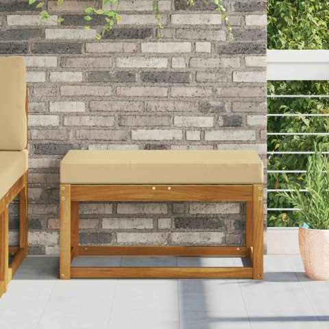 VidaXL Poduszka siedzeniowa na zewnątrz Beżowy 80 x 40 x 8 cm