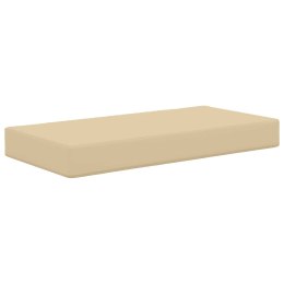 VidaXL Poduszka siedzeniowa na zewnątrz Beżowy 80 x 40 x 8 cm