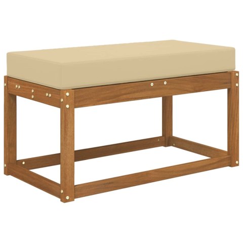 VidaXL Poduszka siedzeniowa na zewnątrz Beżowy 80 x 40 x 8 cm