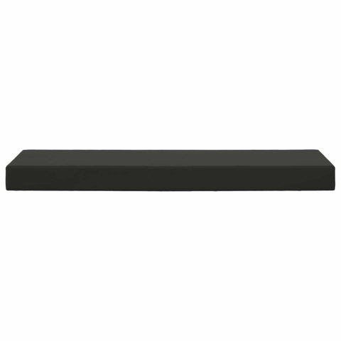 VidaXL Poduszka siedzeniowa na zewnątrz Czarny 111,5 x 40 x 8 cm