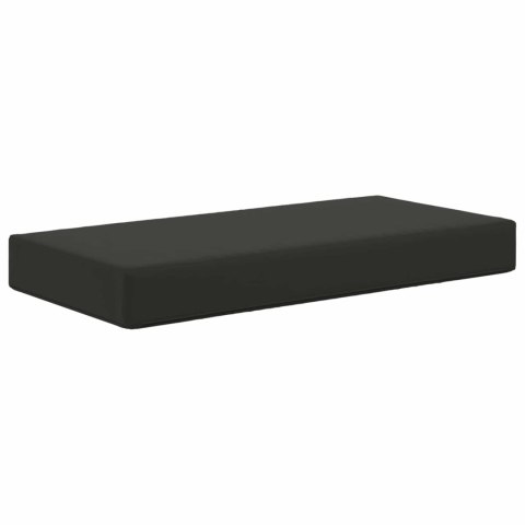 VidaXL Poduszka siedzeniowa na zewnątrz Czarny 80 x 40 x 8 cm