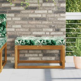 VidaXL Poduszka siedzeniowa na zewnątrz Tropikalne Liście