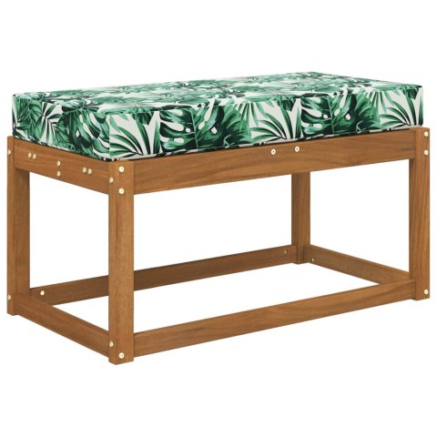 VidaXL Poduszka siedzeniowa na zewnątrz Tropikalne Liście