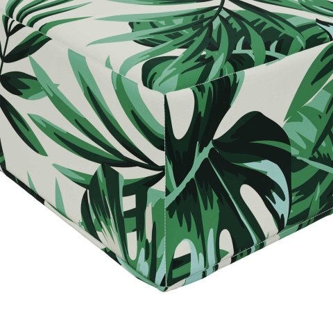 VidaXL Poduszka siedzeniowa na zewnątrz Tropikalne Liście