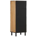 WYSOKA KOMODA Z DREWNA MANGO RĘCZNIE RZEŹBIONA RETRO 40X33X110CM SZAFKA LOFT