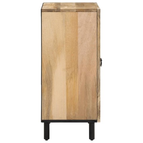 SZAFKA Z LITEGO DREWNA MANGO RĘCZNIE RZEŹBIONA RETRO KOMODA 60X33X75CM LOFT