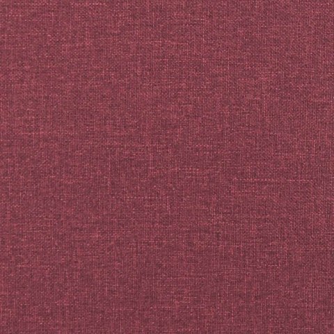 VidaXL Fotel z podnóżkiem, winna czerwień, tapicerowany tkaniną