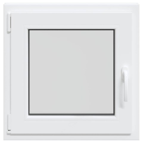 Okno piwniczne RISOR Biały 50 x 50 cm PVC i szkło
