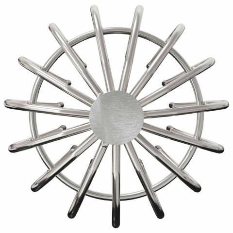 VidaXL Osłona na liście rynny 2 pcs Srebrny 110 mm Stal nierdzewna