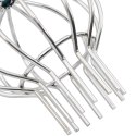 VidaXL Osłona na liście rynny 2 pcs Srebrny 110 mm Stal nierdzewna