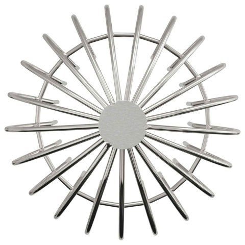 VidaXL Osłona na liście rynny 2 pcs Srebrny 200 mm Stal nierdzewna