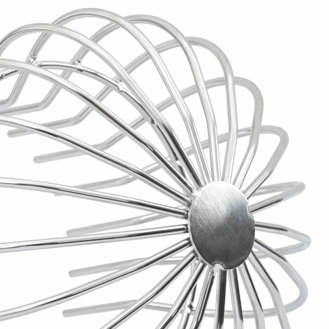 VidaXL Osłona na liście rynny 2 pcs Srebrny 200 mm Stal nierdzewna