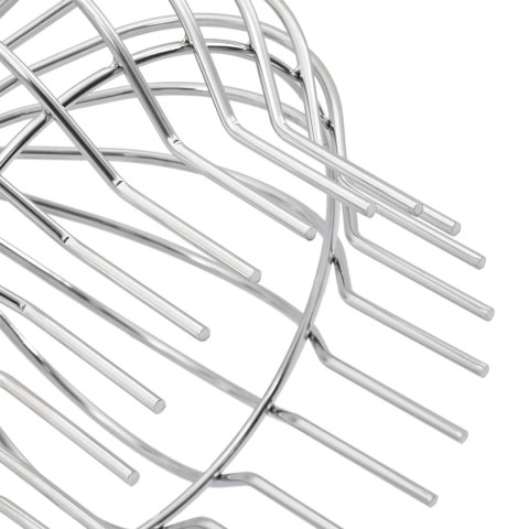 VidaXL Osłona na liście rynny 2 pcs Srebrny 200 mm Stal nierdzewna