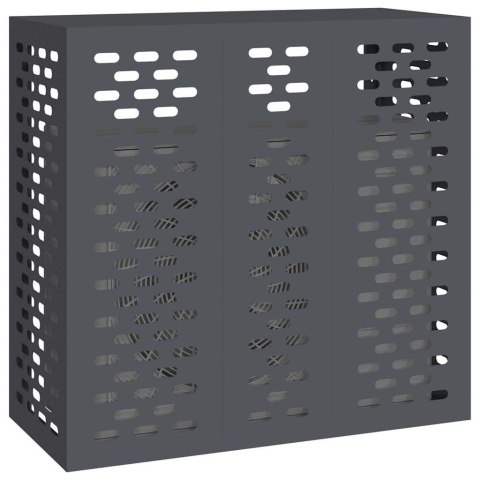 VidaXL Pokrywa do klimatyzatora Antracyt 110 x 50 x 105 cm Stal