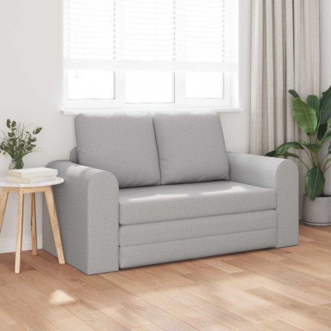 VidaXL Sofa Bed 60cm Szary chmur tkanina