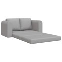 VidaXL Sofa Bed 60cm Szary chmur tkanina