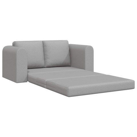 VidaXL Sofa Bed 60cm Szary chmur tkanina