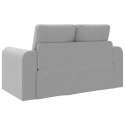 VidaXL Sofa Bed 60cm Szary chmur tkanina