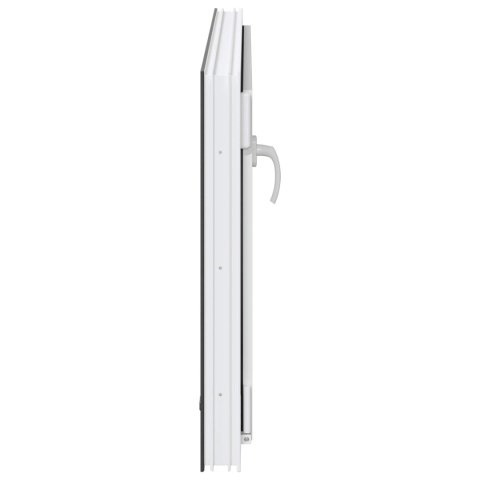 Okno piwniczne RISOR Antracyt 100 x 50 cm PVC i szkło