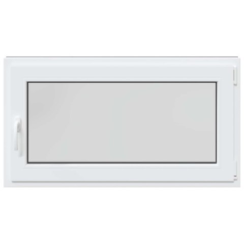 Okno piwniczne RISOR Antracyt 110 x 50 cm PVC i szkło