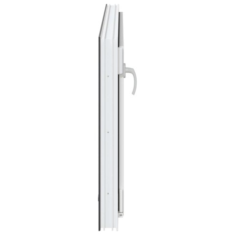 Okno piwniczne RISOR Antracyt 110 x 50 cm PVC i szkło