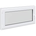 Okno piwniczne RISOR Antracyt 120 x 60 cm PVC i szkło