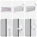 Okno piwniczne RISOR Antracyt 120 x 60 cm PVC i szkło