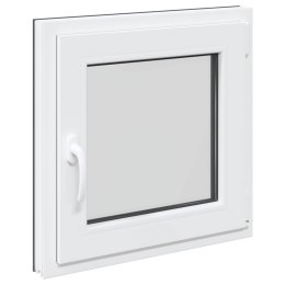 Okno piwniczne RISOR Antracyt 50 x 50 cm PVC i szkło