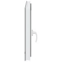 Okno piwniczne RISOR Antracyt 80 x 60 cm PVC i szkło